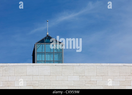 Musée d ' Art Moderne Grand-Duc Jean Mudam, Plateau de Kirchberg, Luxemburg, Europa, Stockfoto