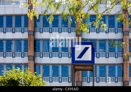 Deutsche Bank Gebäude, Viertel Kirchberg, Luxemburg-Stadt, Europa Stockfoto