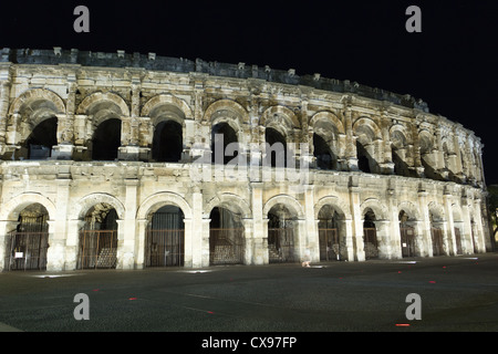 Arena von Nimes (Frankreich) Stockfoto