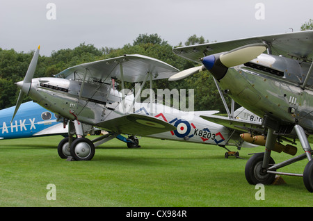 Hawker Hind und Dämon Shuttleworth Collection Stockfoto