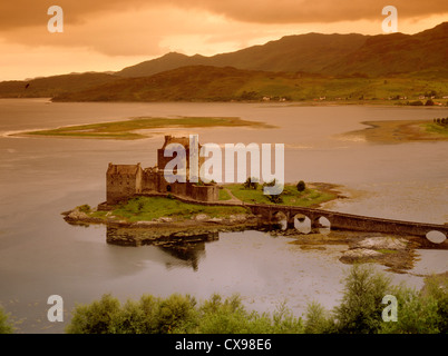 Schottland Highlands Eilean Donan castle Stockfoto