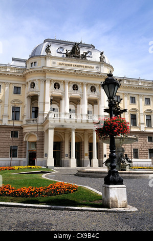 Slowakischen Nationaltheater Bratislava Slowakei Stockfoto