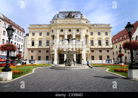 Slowakischen Nationaltheater Bratislava Slowakei Stockfoto