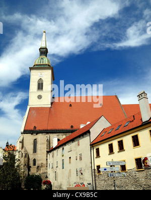 St.Martins Kathedrale Bratislava Altstadt Slowakei Europa Stockfoto