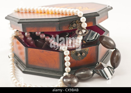 Schmuck-box Stockfoto