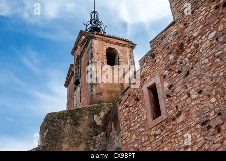 Roussillon Dorf, Vaucluse, Provence, Frankreich Stockfoto