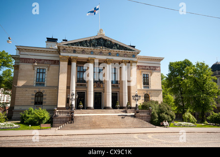 Das Haus der Landstände, entworfen von Architekt Karl Gustav Nyström, in der Nähe von Senat Square Helsinki Stockfoto