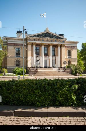 Das Haus der Landstände, entworfen von Architekt Karl Gustav Nyström, in der Nähe von Senat Square Helsinki Stockfoto