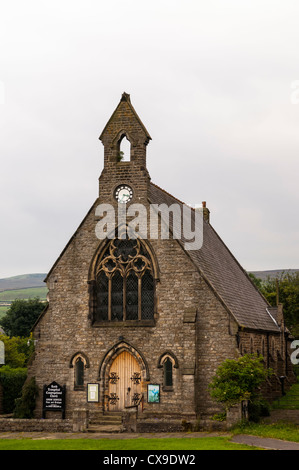 Die Reeth Evangelical Congregational Church in das Dorf von Reeth im Swaledale in North Yorkshire, England, Großbritannien, Uk Stockfoto