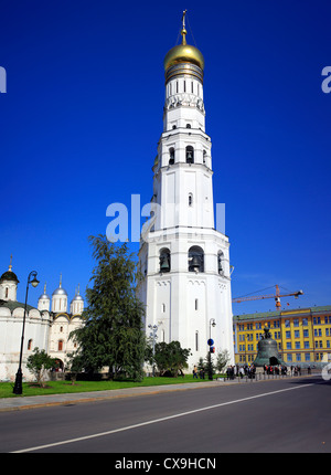 Iwan der große Glockenturm (1600), Moskauer Kreml, Moskau, Russland Stockfoto