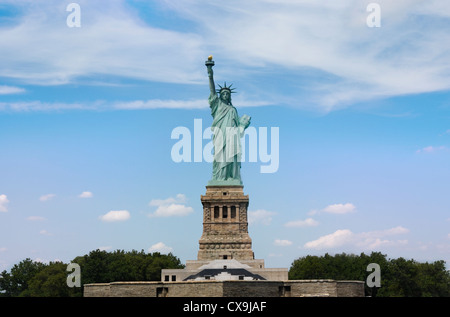 Aussicht auf die Freiheitsstatue Stockfoto