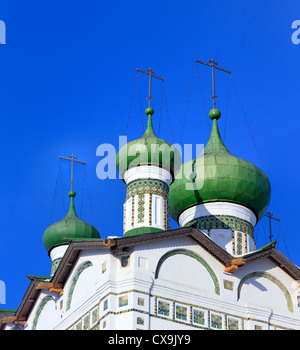 Vyazhishchsky Kloster, Nowgorod, Russland Stockfoto