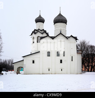 Die Verklärung Kloster, Staraya Russa, Nowgorod, Russland Stockfoto