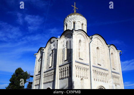 Kathedrale des Heiligen Demetrius (1191), Wladimir, Russland Stockfoto