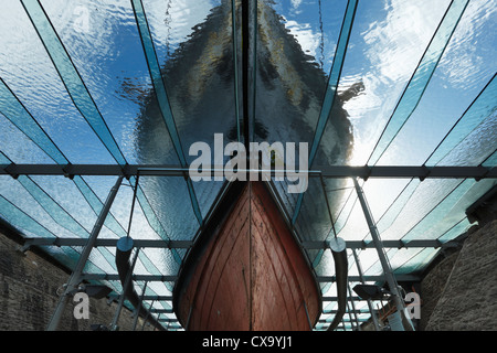 Bogen der der SS Great Britain. Bristol. England. VEREINIGTES KÖNIGREICH. Stockfoto