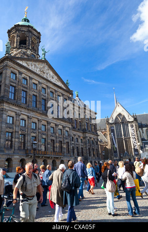 Amsterdam: Koninklijk Paleis (Königlicher Palast) - Amsterdam, Niederlande, Europa Stockfoto