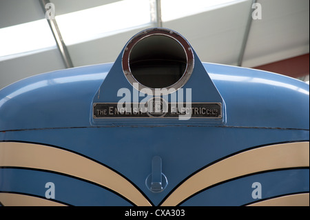 Prototyp "Deltic" Diesellok in Ribble Valley Railway Museum Stockfoto