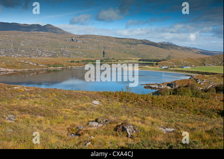 Nord Keanchuilsh, Strath Kanaird. Ullapool, Wester Ross.   SCO 8540 Stockfoto