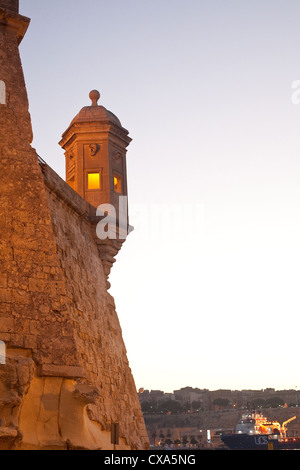 Suche in Senglea 3 Städte Valletta Malta Stockfoto