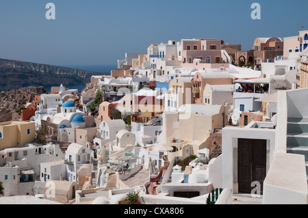 Oia, Santorini, Griechenland Stockfoto