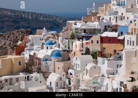 Oia, Santorini, Griechenland Stockfoto