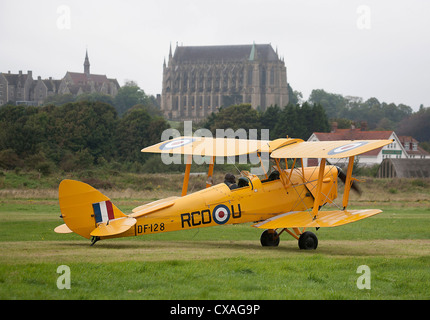 Militärflugzeuge bei RAFA Shoreham Airshow Stockfoto