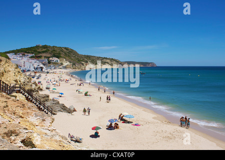 Salema, Algarve, Portugal, Europa Stockfoto
