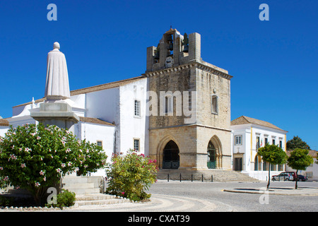 Kathedrale, Faro, Algarve, Portugal, Europa Stockfoto