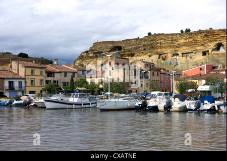 St. Chamas, Bouches-du-Rhône, Provence, Frankreich, Mittelmeer, Europa Stockfoto