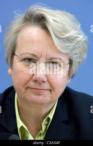 Dr. Annette Schavan, CDU Stockfoto