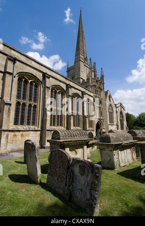 Burford Kirche, Burford, Oxfordshire, England, Vereinigtes Königreich, Europa Stockfoto