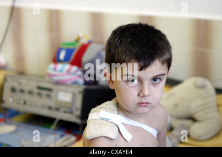 Kinder neurologische Rehabilitation Klinik Baile Stockfoto