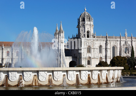 Mosteiro Dos Jeronimos, UNESCO-Weltkulturerbe, Belem, Lissabon, Portugal, Europa Stockfoto