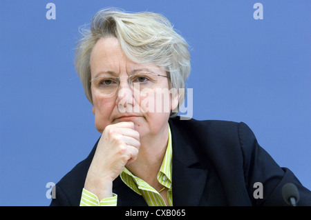 Dr. Annette Schavan, CDU Stockfoto