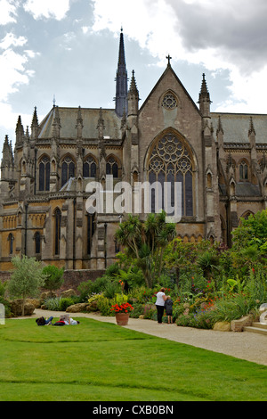 Arundel Kathedrale, gegründet von Henry 15. Duke of Norfolk, Arundel, West Sussex, England, Vereinigtes Königreich, Europa Stockfoto