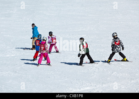 Whistler Blackcomb Ski Resort, Whistler, British Columbia, Kanada, Nordamerika Stockfoto