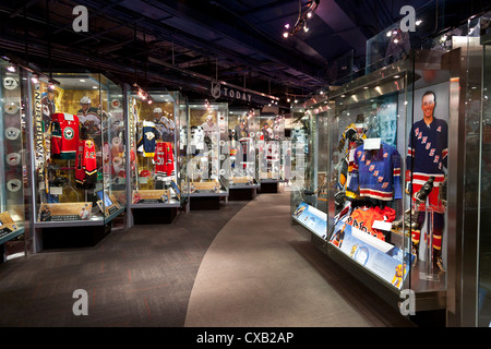 Hockey Hall Of Fame in Toronto, Ontario, Kanada, Nordamerika Stockfoto