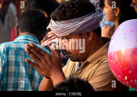 Das Morgengebet Stockfoto