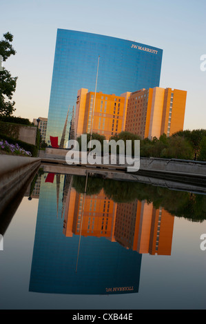 USA-Indiana-Indianapolis IN - JW J W Marriott Hotel - das größte Marriott komplexe in der Welt Stockfoto