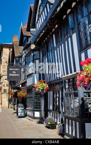 Das Shakespeare Hotel in Stratford-upon-Avon Stadtzentrum Warwickshire England UK GB EU Europa Stockfoto