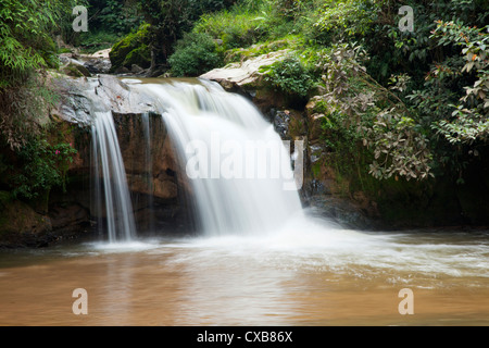 Parit Wasserfall in Cameron Highlands, Malaysia, Süd-Ost Asien Stockfoto