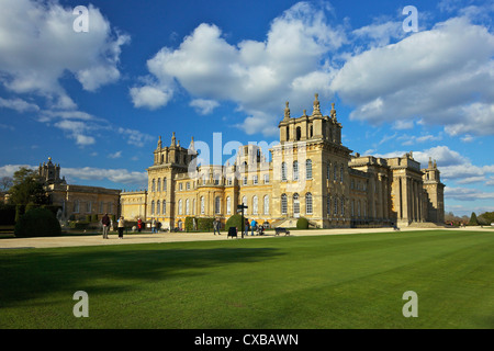 UNESCO-Weltkulturerbe, Blenheim Palast, Woodstock, Oxfordshire, England, Vereinigtes Königreich, Europa Stockfoto