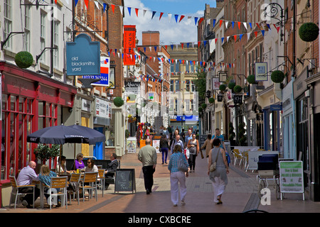 Einkaufen aus Eisentor, Derby, Derbyshire, England, Vereinigtes Königreich, Europa Stockfoto