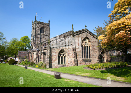 Pfarrkirche der Heiligen Dreifaltigkeit, Skipton, North Yorkshire, Yorkshire, England, Vereinigtes Königreich, Europa Stockfoto