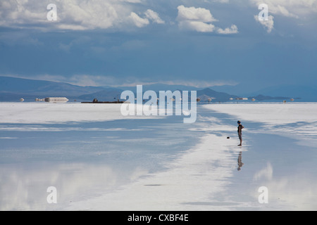 Salinas Grandes, Provinz Jujuy, Argentinien. Stockfoto