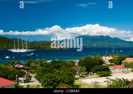 Le Bourg, Iles des Saintes, Terre de Haut, Guadeloupe, Westindische Inseln, Französisch, Frankreich, Karibik Mittelamerika Stockfoto