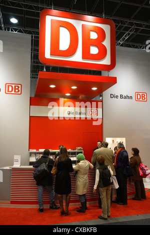 ITB Berlin 2007: Stand der Deutschen Bahn Stockfoto