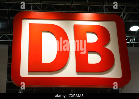 ITB Berlin 2007: Logo Deutsche Bahn Stockfoto