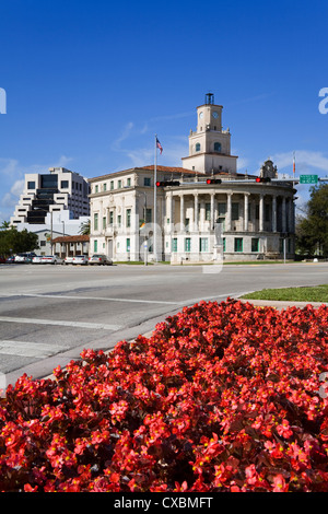 Rathaus von Coral Gables, Miami, Florida, Vereinigte Staaten von Amerika, Nordamerika Stockfoto