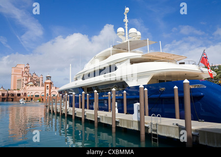 Atlantis-Marina auf Paradise Island, Nassau Stadt neue Providence Island, Bahamas, Karibik, Mittelamerika Stockfoto